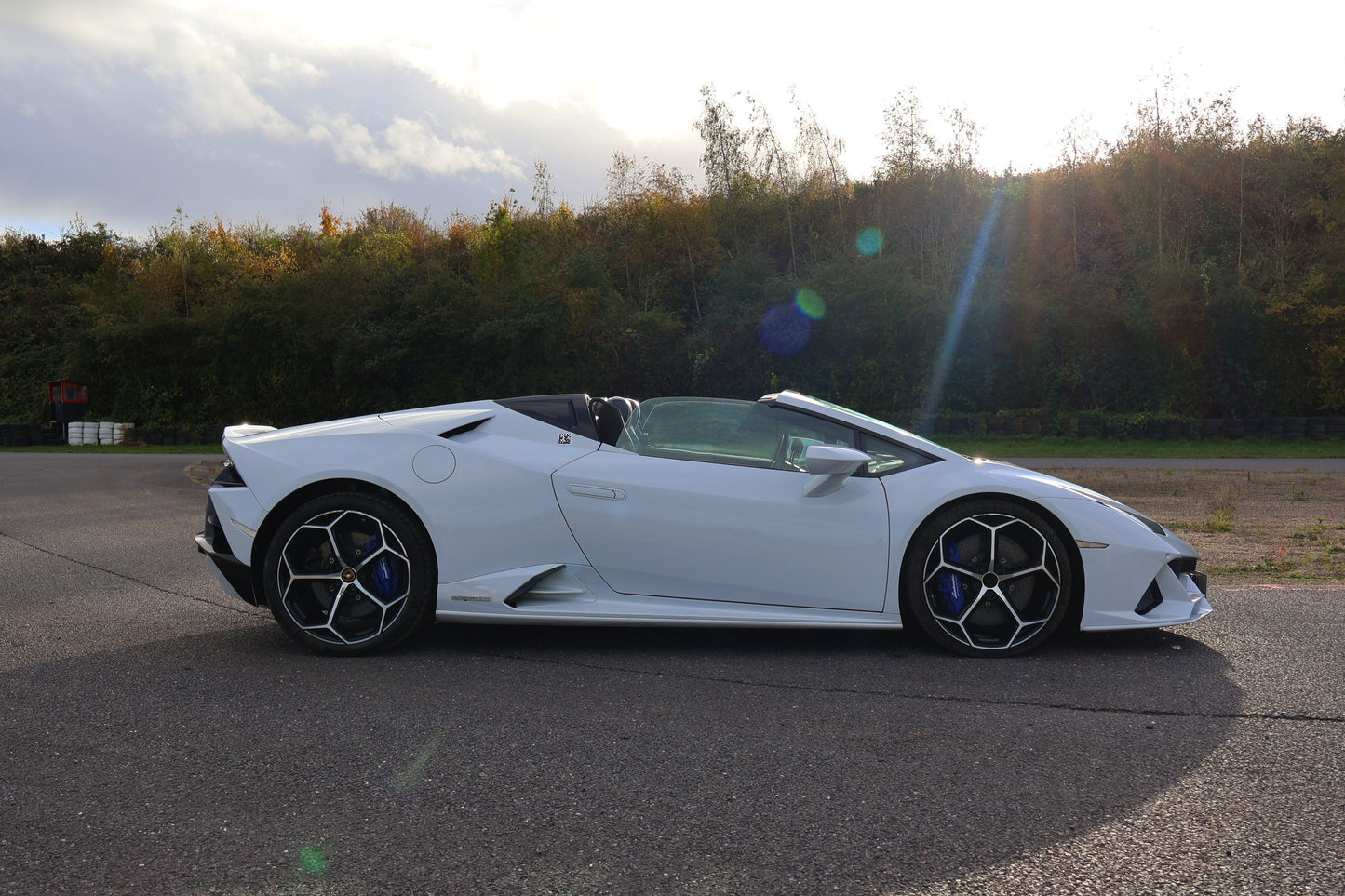 Lamborghini Huracan EVO Spyder Driving Experience Blast + High Speed Passenger Ride