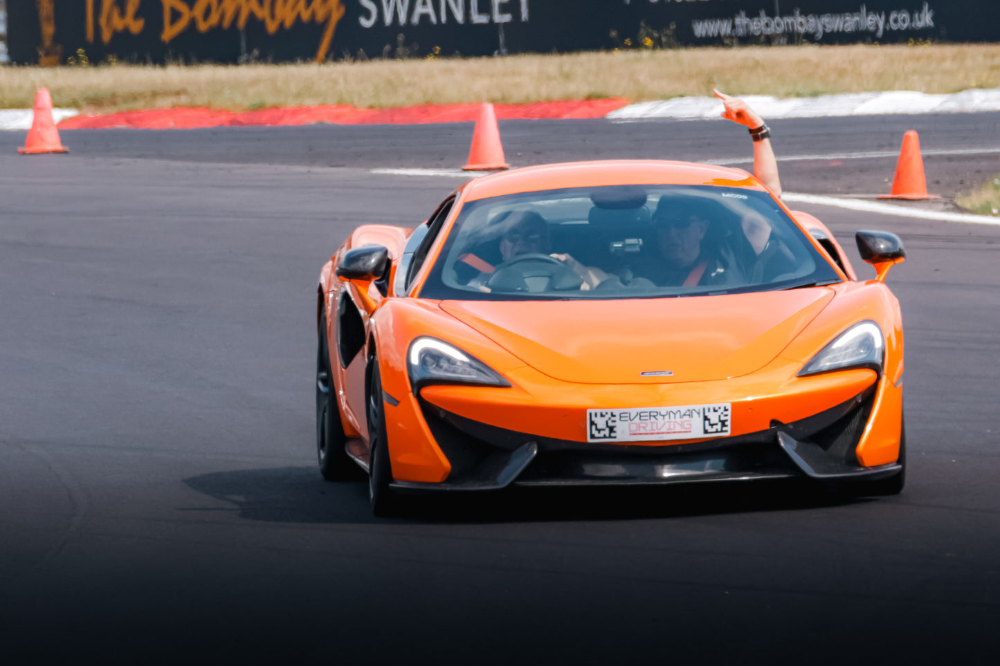 Supercar Driving Experience Blast 2 Cars + High Speed Passenger Ride for 2 People (Anytime)