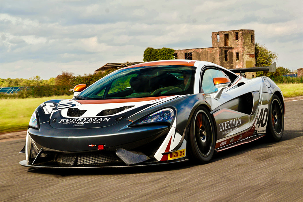 McLaren 570S GT4 Race Car Track Image