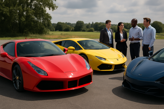 Best Supercar Experiences for Corporate Team Building