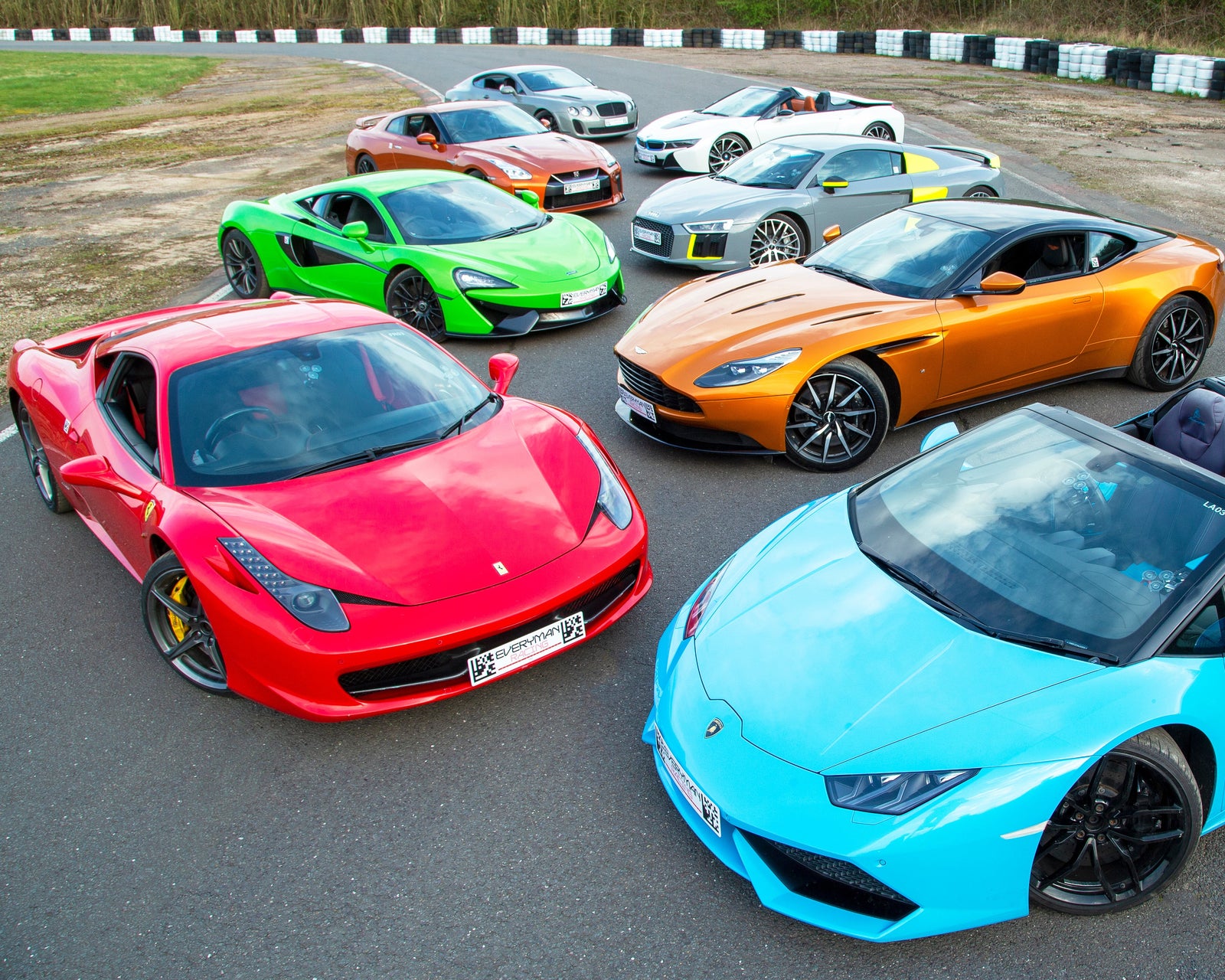 1-5 Cars Supercar Driving Experience (Platinum Range) - Everyman Driving Experiences 