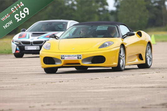 East Midlands Venue Offer 2 Car Blast + High Speed Ride (Anytime)