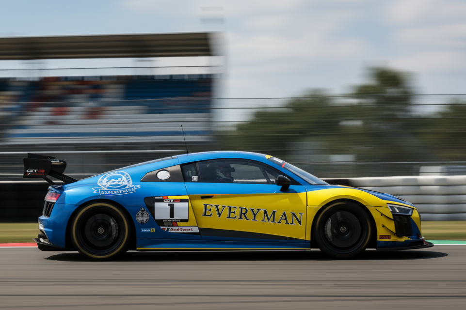 Audi R8 V10+ LMS GT3 Race Car Experience (Weekday)