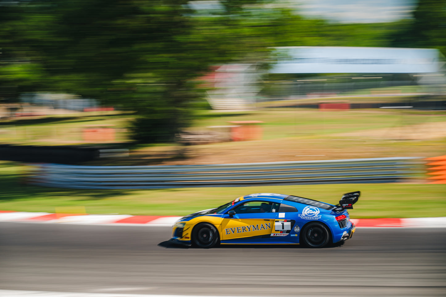 Audi R8 V10+ LMS GT3 Race Car Experience (Weekday)