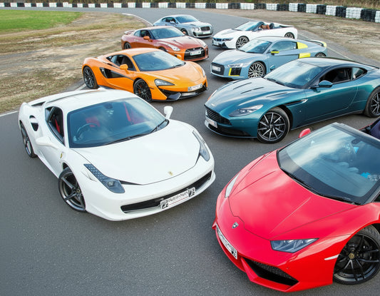1-5 Cars Supercar High Speed Passenger Ride (Platinum Range)