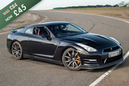 Black Nissan GTR GEN 1 Gold Range Supercar