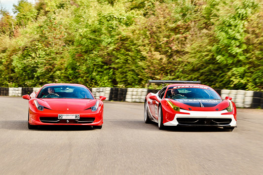 Ferrari Road Vs Race Driving Experience Blast (Weekday)