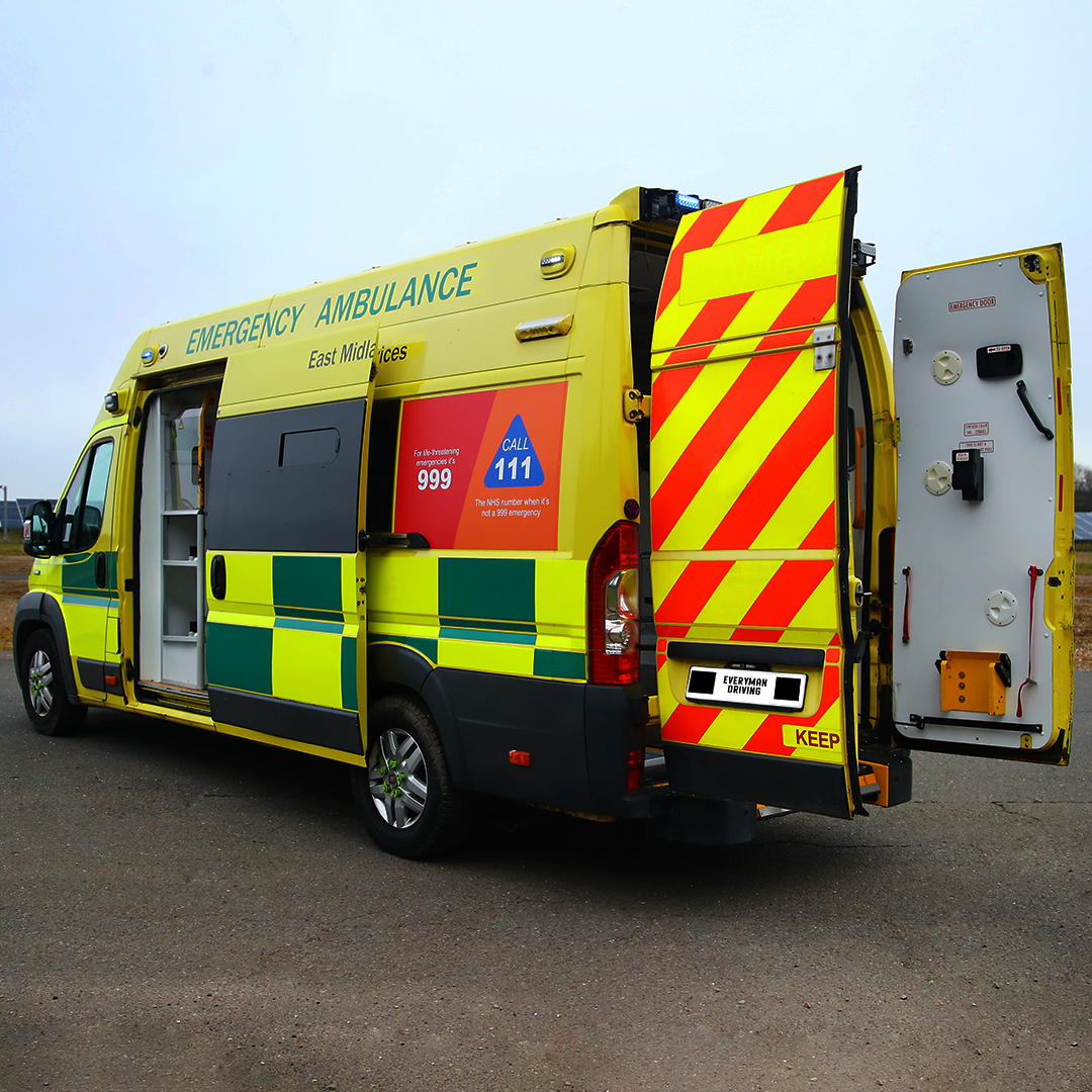 Ambulance and emergency services Driving Experience at Everyman Driving Experiences
