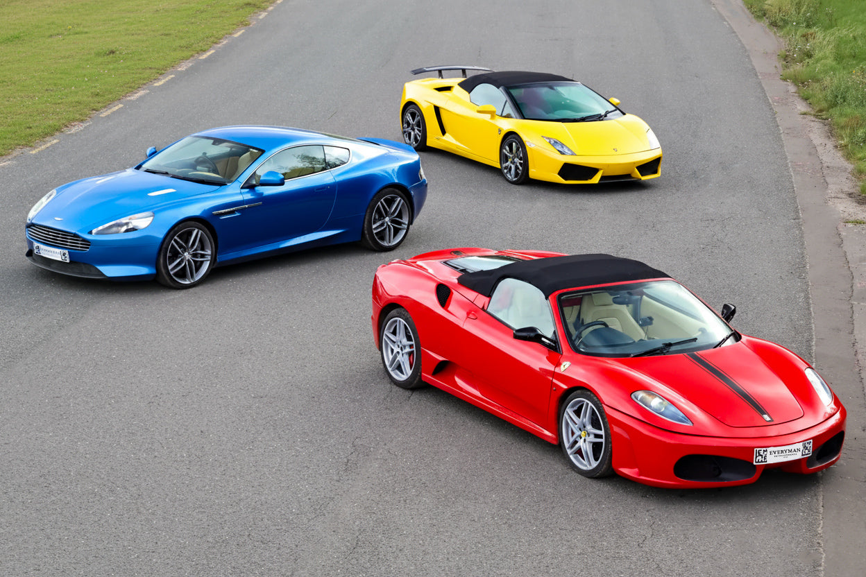 Killer Offer Triple Supercar Driving Experience - Everyman Driving Experiences 
