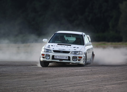 Rally Car High Speed Ride