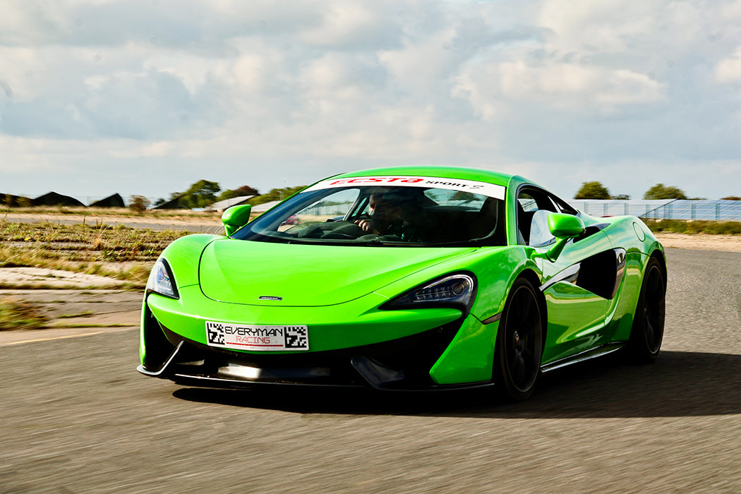 McLaren Road Vs Race Driving Experience Mclaren 570s Green Track Photo