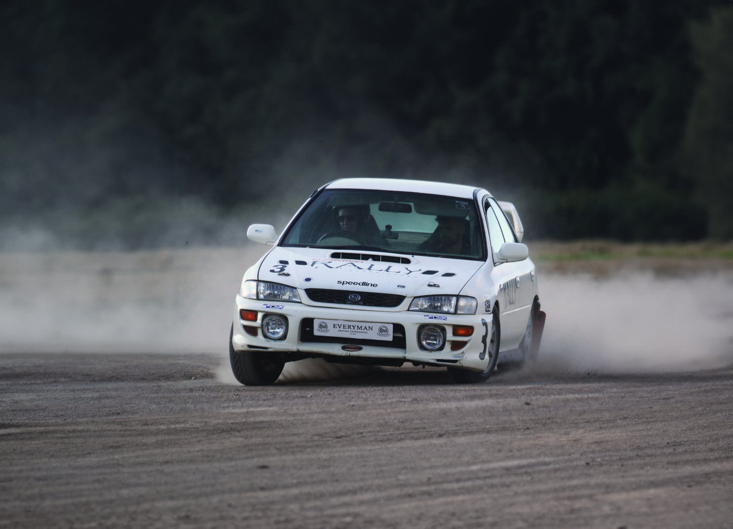 Rally Car High Speed Passenger Ride