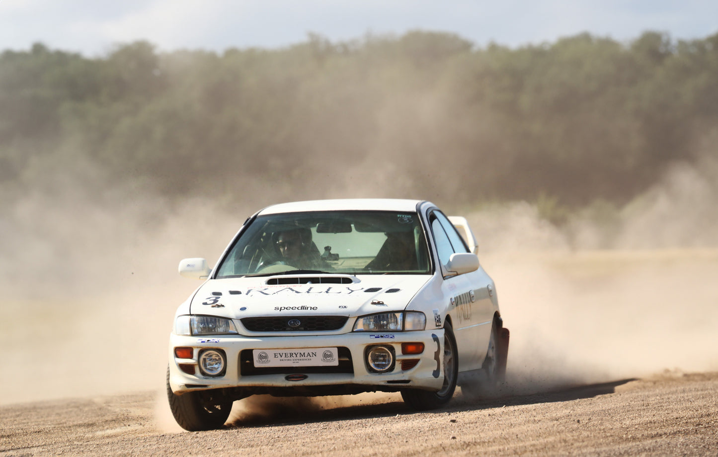 Rally Car High Speed Passenger Ride