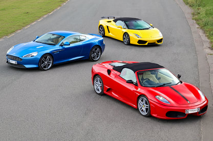Killer Offer Triple Supercar Driving Experience + High Speed Passenger Ride (Anytime Booking)