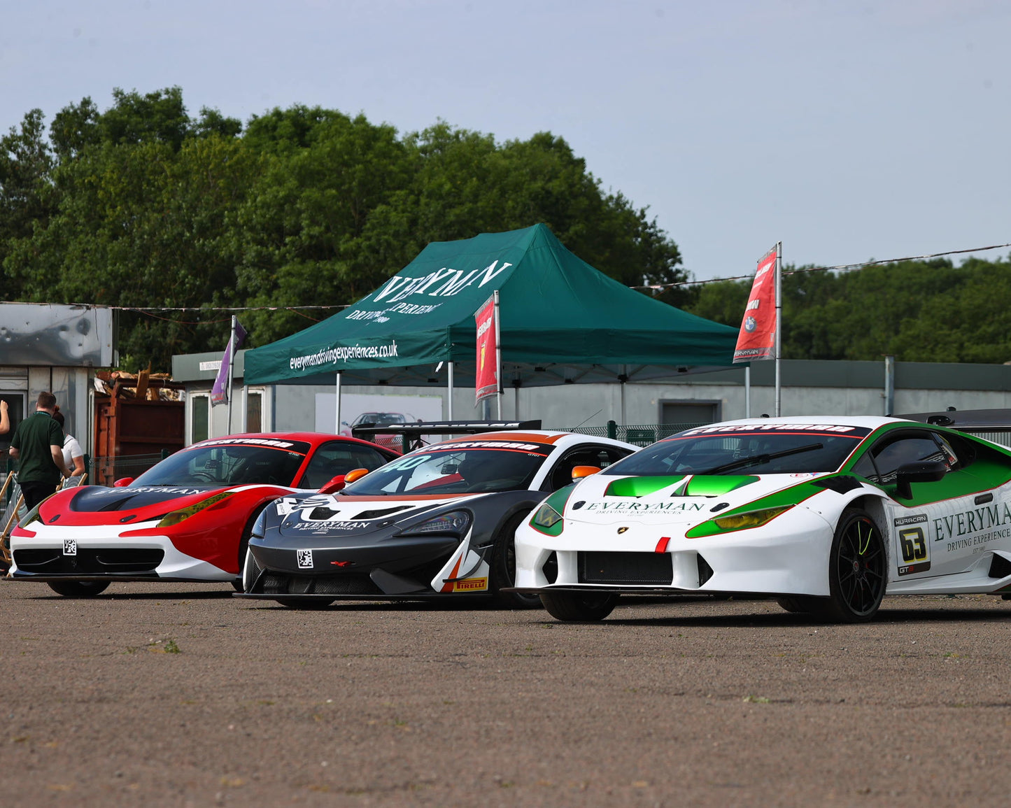 Ferrari gt3, Mclaren gt4, Lamborghini gt3 lineup