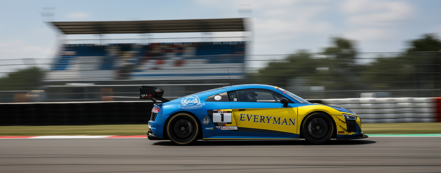 Audi R8 V10+ LMS GT3 Race Car Experience (Weekday)